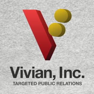 Vivian (dark) Paladins Champion Logo T-Shirt